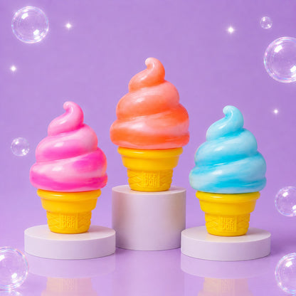 Squish Planet NeeDoh Nice Cream Ice Cream Cone Squishy Fidget Toy product image showing the NeeDoh squishy fidget toy for online shopping — retail packaging.