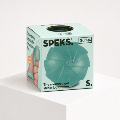 Speks Gump Memory Gel Stress Ball Edge