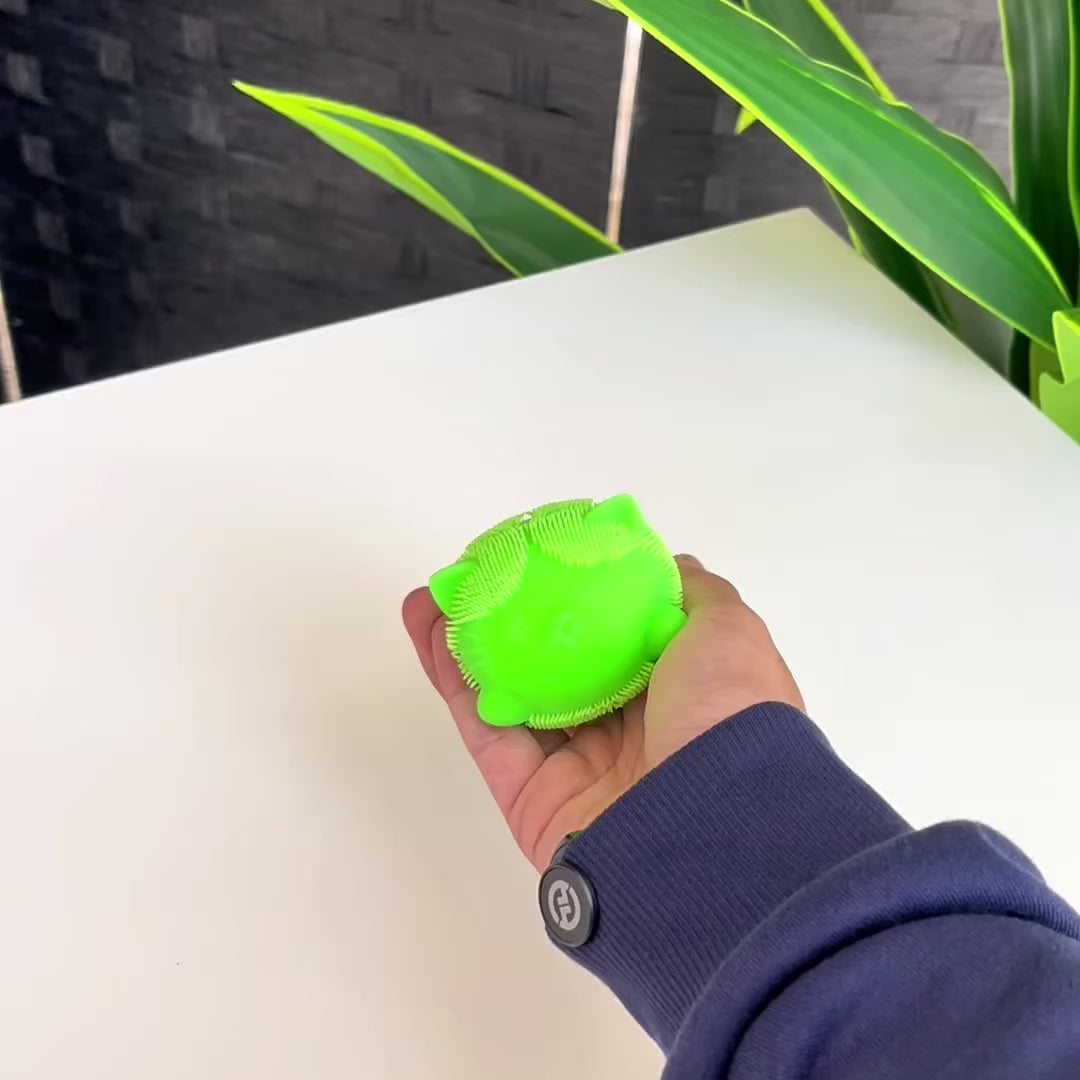 NeeDoh Fuzz Ball Wild Cats Squishy Fidget Toy