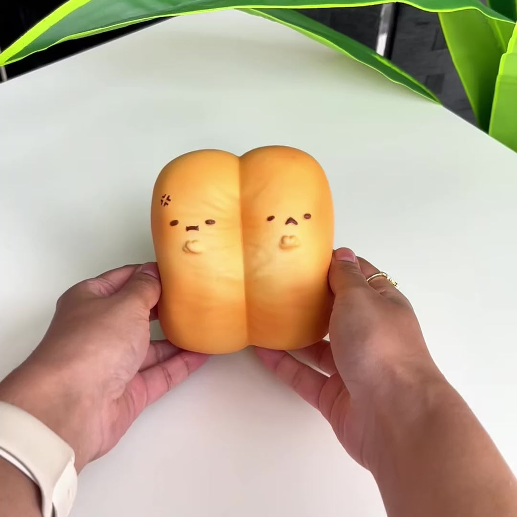 Nunu Duo Fried Dough Stick Squishy Toy