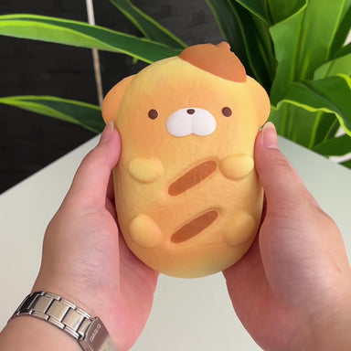 Nunu Puppy Baguette Squishy Fidget Toy