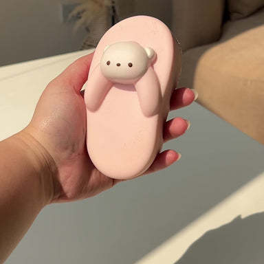 Nunu Bear Slipper Squishy Toy