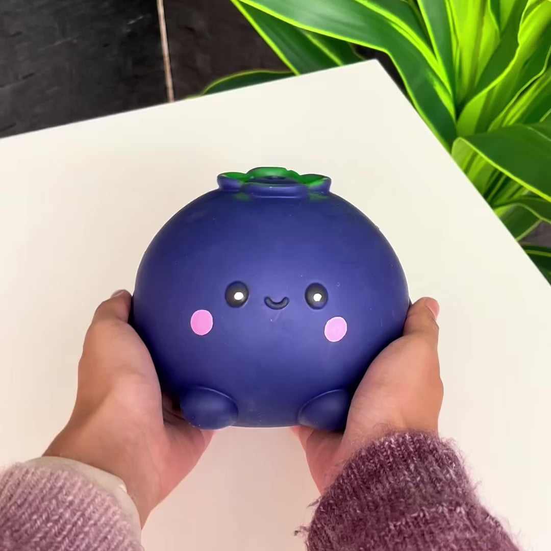 SoftMart Scented Blueberry Squishy Fidget Toy