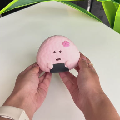 Dudo Pink Rice Ball Squishy Fidget Toy