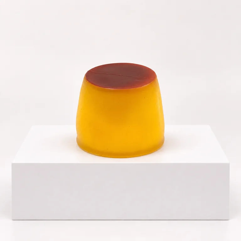 Crunchy Caramel Pudding Squishy Toy