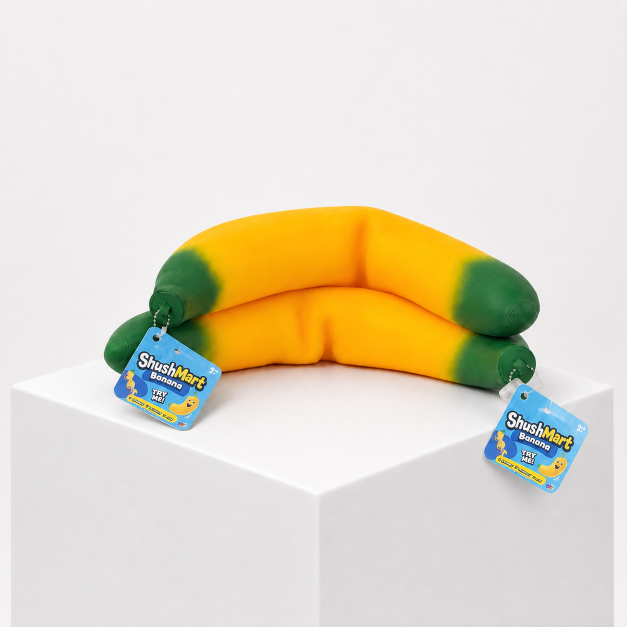 Crazy Fun Smush Mart Banana Squishy Toy