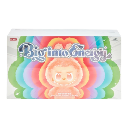 Squish Planet Pop Mart Labubu Big into Energy series vinyl plush pendant blind box case with 6 sealed boxes.