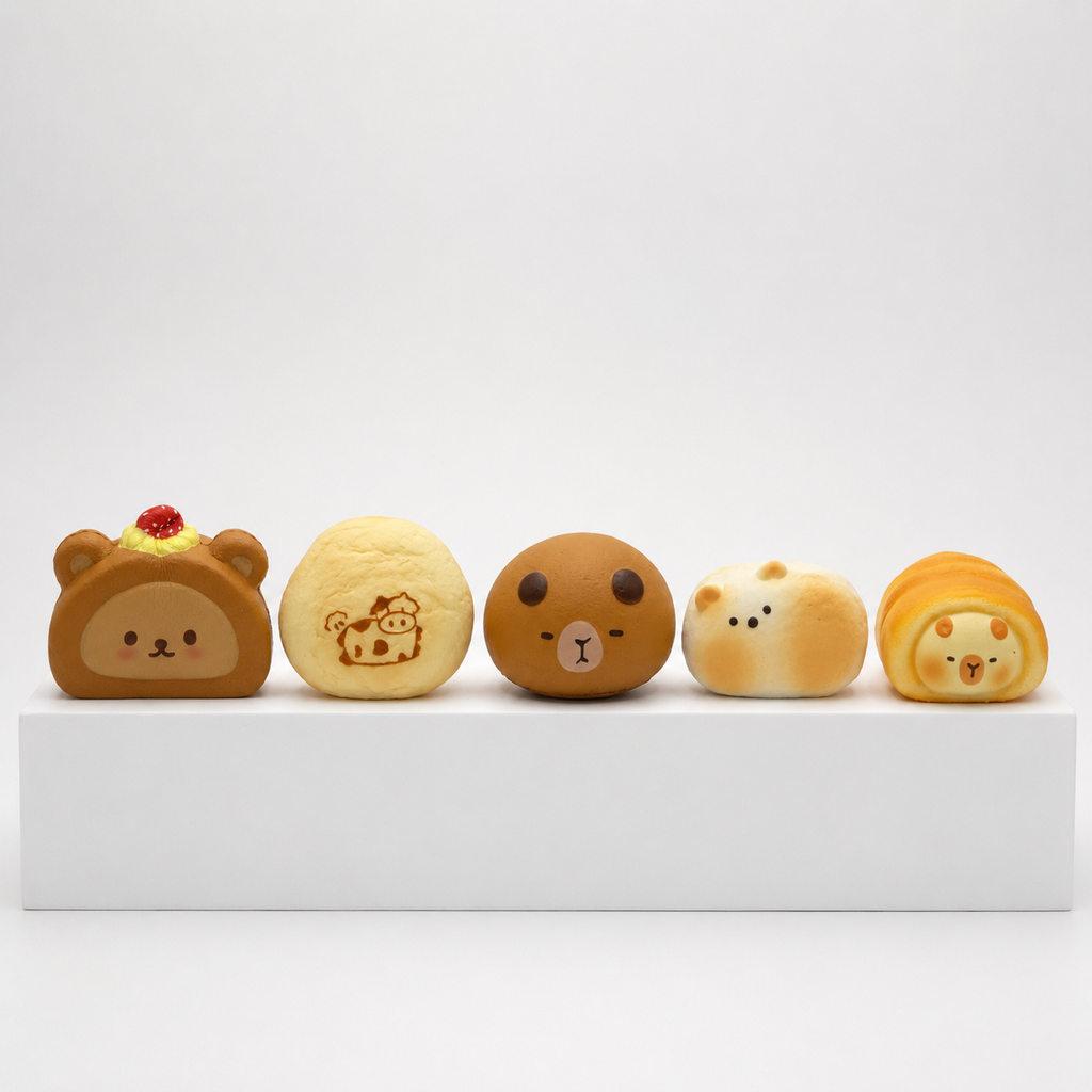 Moozy Squishy Bakery Animal Scented Squishy Toy alternate product view 2