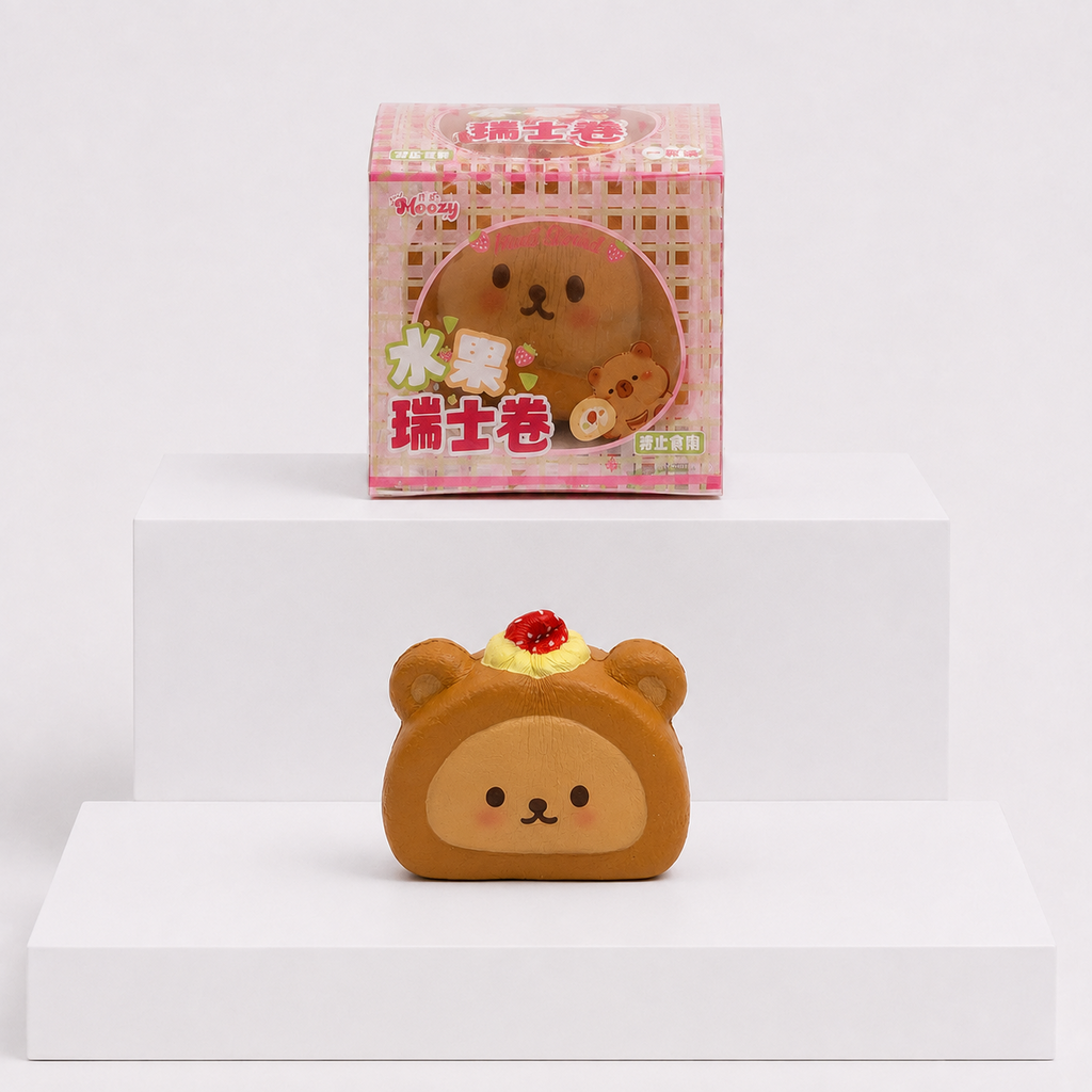 Moozy Squishy Bakery Animal Scented Squishy Toy alternate product view 7
