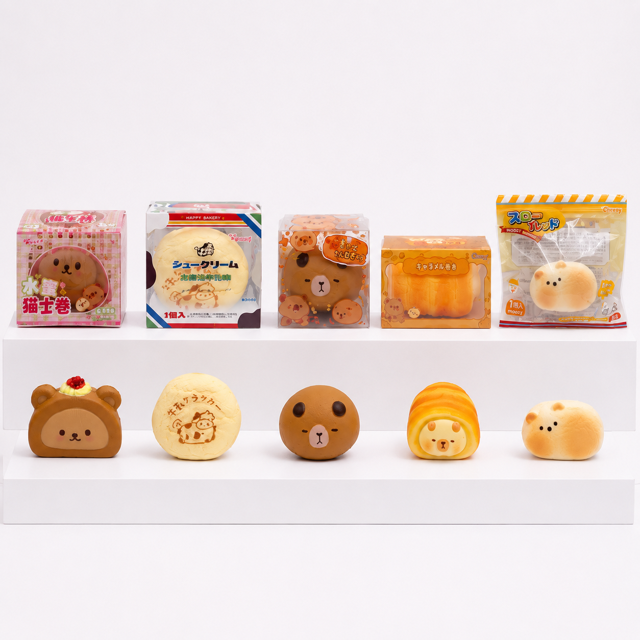 Moozy Squishy Bakery Animal Scented Squishy Toy main product image