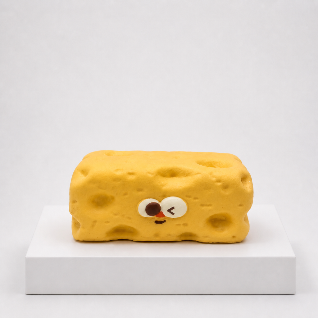 Moozy Squishy Scented Slow Rising Squishy Toy Cheese alternate product view 2