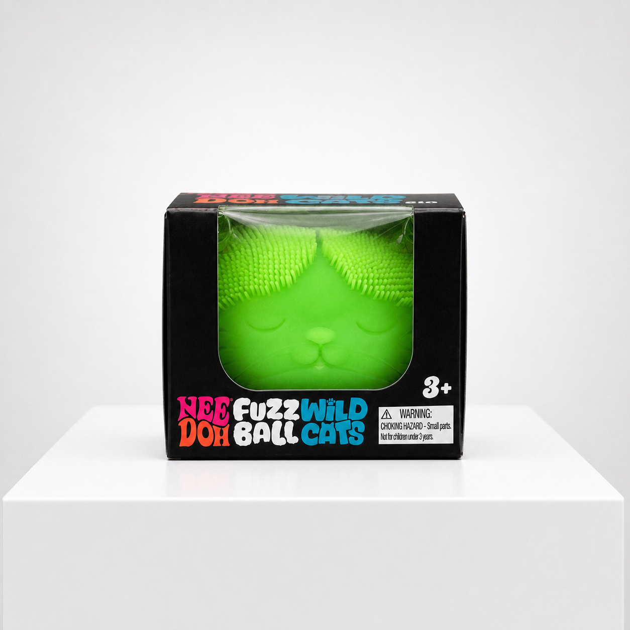 NeeDoh Fuzz Ball Wild Cats squishy fidget toy assortment — studio view 6.