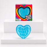 NeeDoh Good Vibes Only Squishy Fidget Toy — Blue