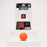 NeeDoh Groovy Glob From the Worlds Smallest Line Squishy Fidget Toy — Orange
