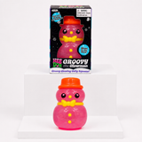 NeeDoh Groovy Glowman Squishy Fidget Toy — Pink