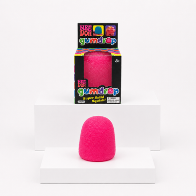 NeeDoh Gumdrop Squishy Fidget Toy – Pink variant