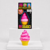 NeeDoh Nice Cream Cone Squishy Fidget Toy — Pink