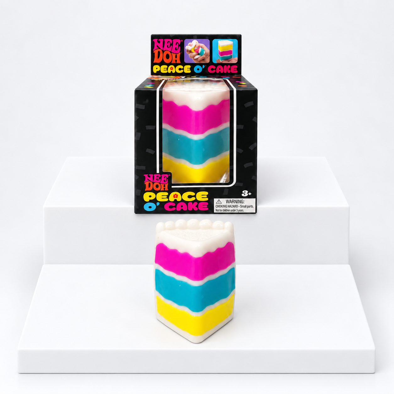 NeeDoh Peace O’ Cake Squishy Fidget Toy main product image