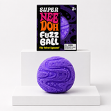 NeeDoh Super Fuzzball Squishy Fidget Toy — Purple