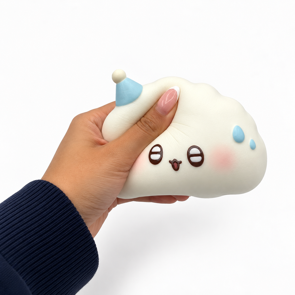 Nunu Cloud Squishy Fidget Toy alternate product view 2