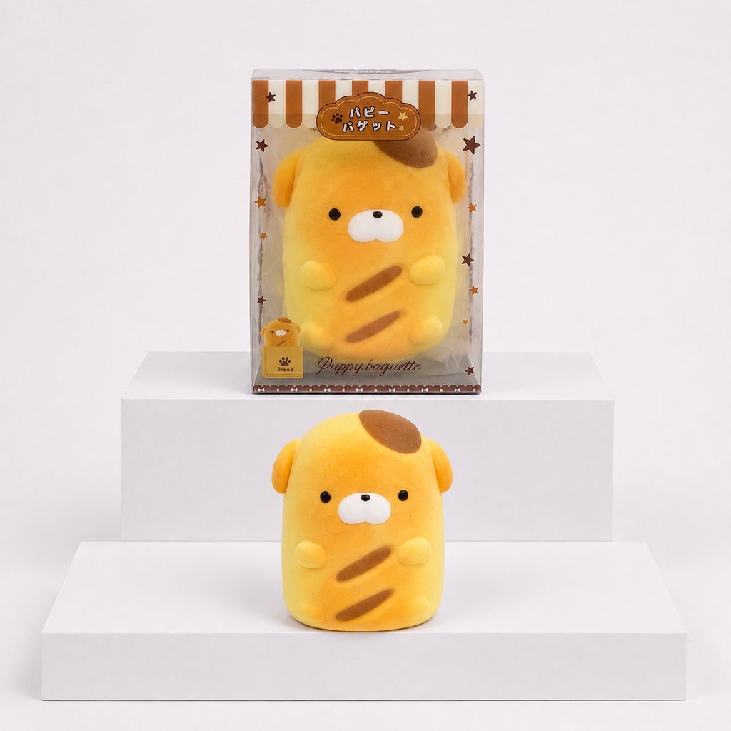 Nunu Puppy Baguette Squishy Fidget Toy main product image