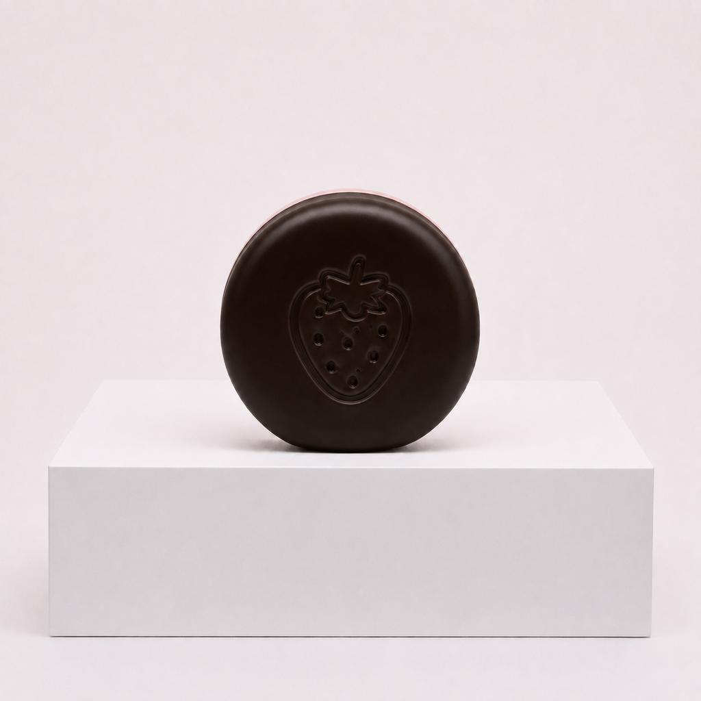 Nunu Strawberry Chocolate Squishy Fidget Toy main product image