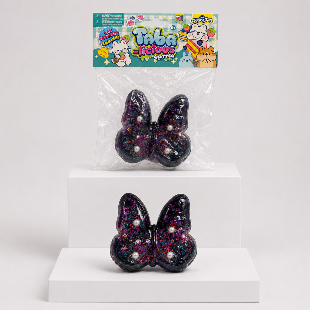 ORB Curiosities Taba-licious Glitter Squishy Toy alternate product view 3