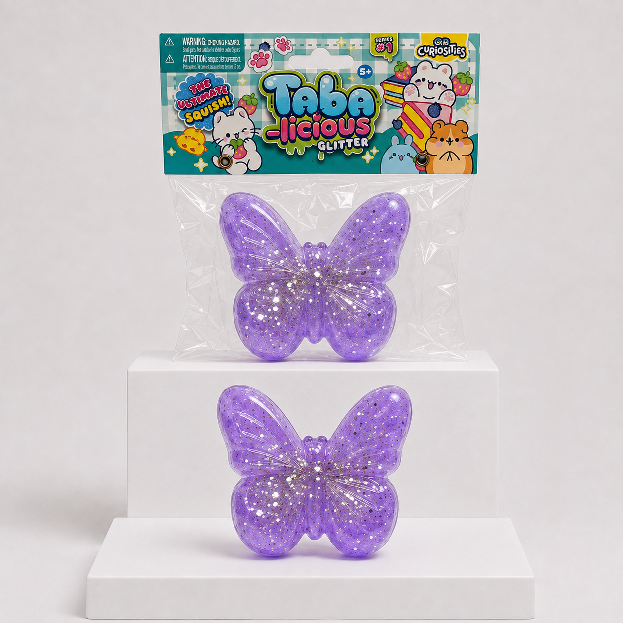 ORB Curiosities Taba-licious Glitter Squishy Toy alternate product view 5