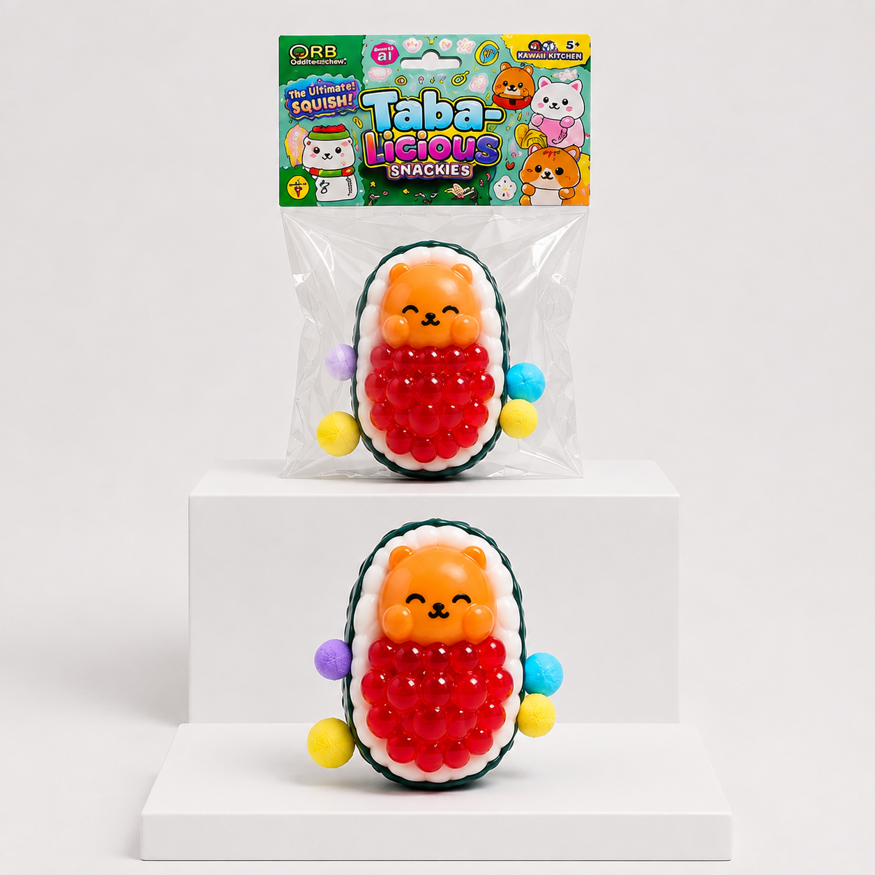 ORB Curiosities Taba-licious Snackies Squishy Toy alternate product view 3
