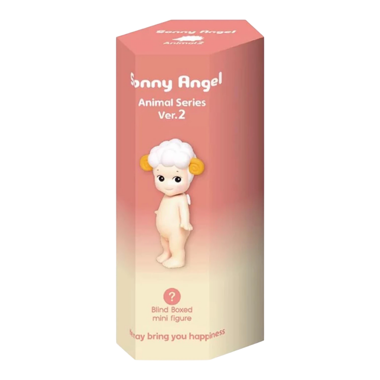 Squish Planet Sonny Angel Animal Series Ver.2 blind box featuring a sheep mini figure. PVC collectible.