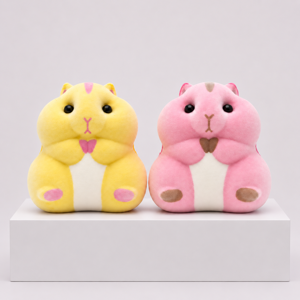 Squeesh Yum Velvet Hamster Squishy Fidget Toy alternate product view 2
