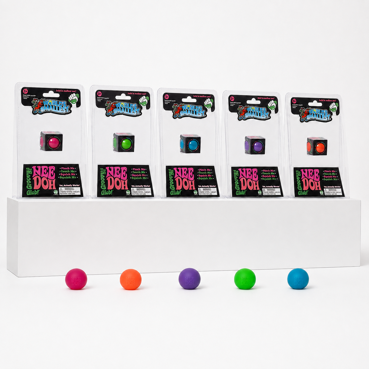 NeeDoh Groovy Glob From the World’s Smallest Line Squishy Fidget Toy