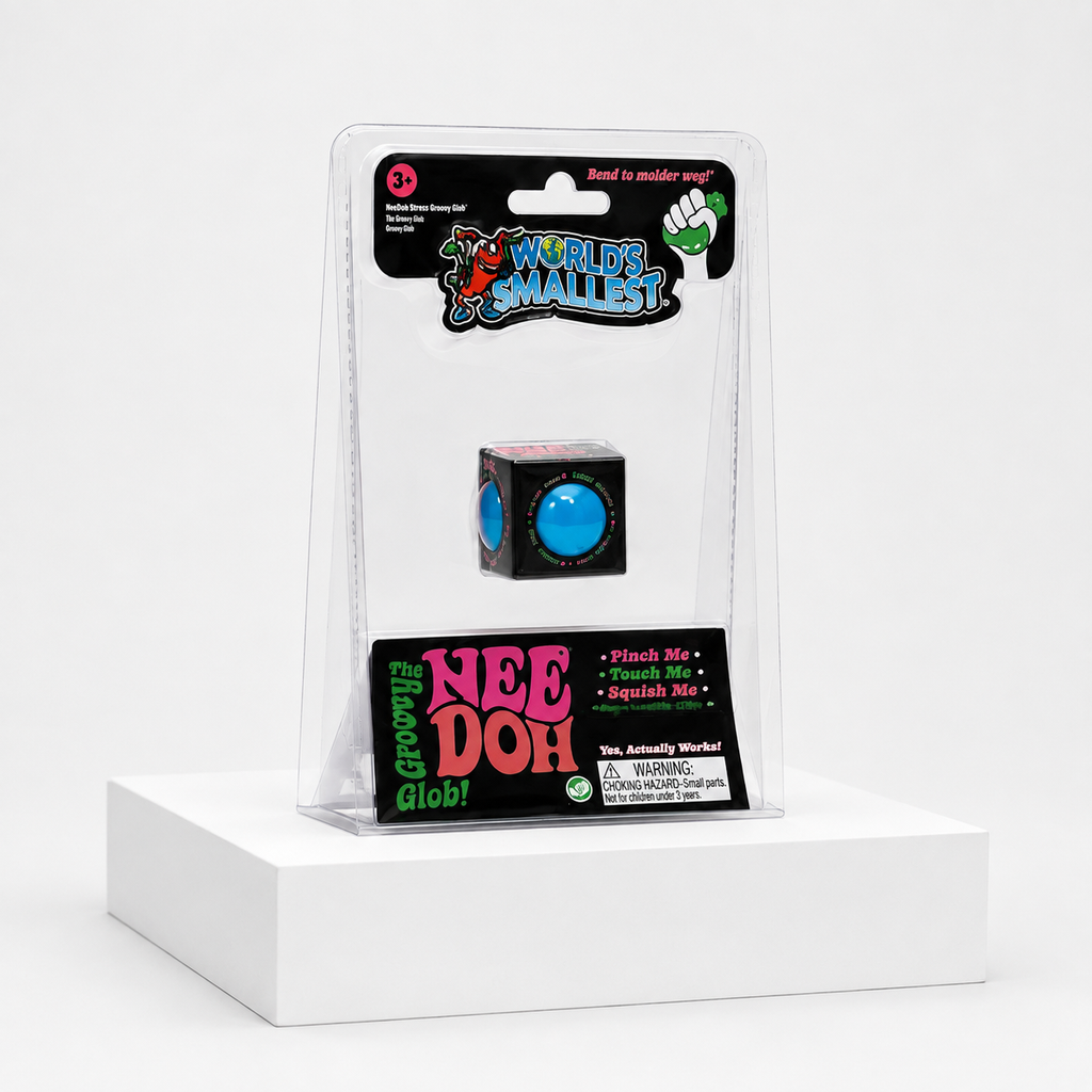 NeeDoh Groovy Glob From the World’s Smallest Line Squishy Fidget Toy